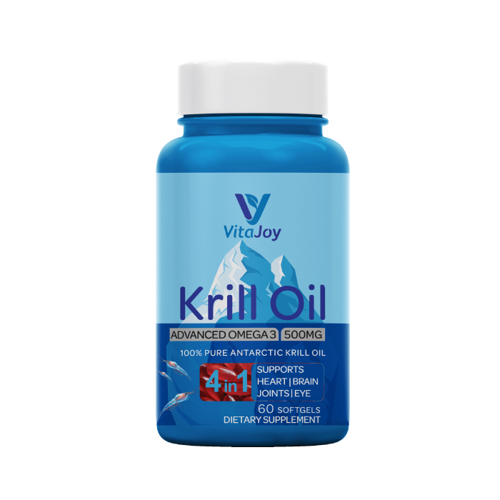 VitaJoy-Krill Oil Advanced Omega 3 - 500 mg